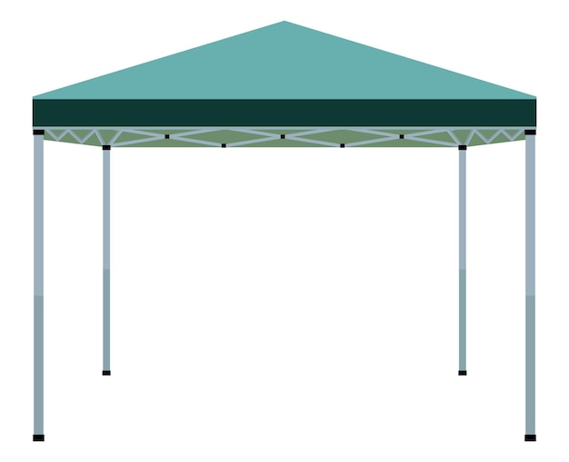 Ilustración de la carpa verde