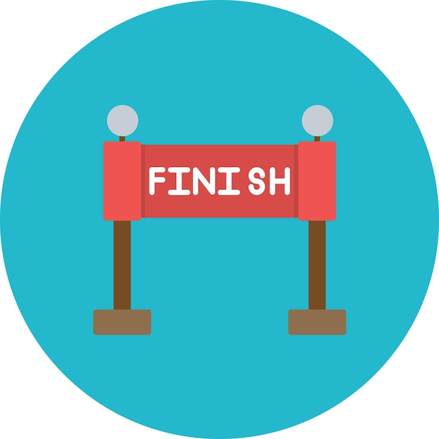 Ilustración de la carrera de fin de piso