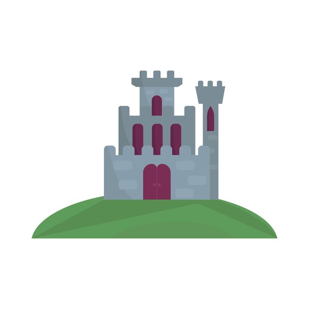 Vector ilustración del castillo