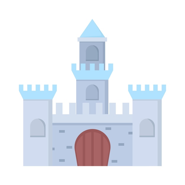 Vector ilustración del castillo
