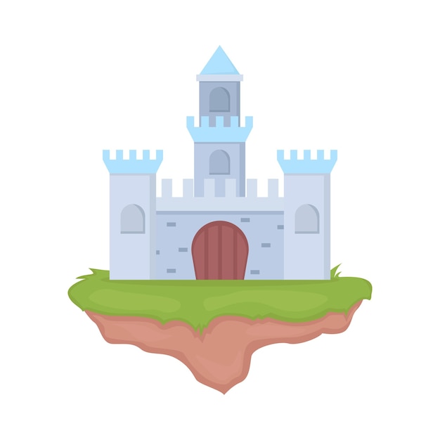 Vector ilustración del castillo