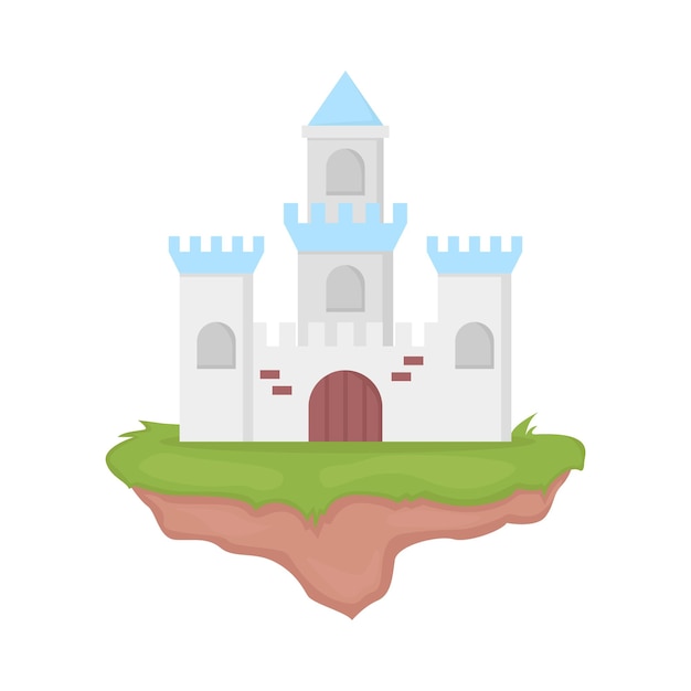 Vector ilustración del castillo