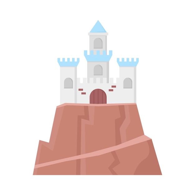 Vector ilustración del castillo