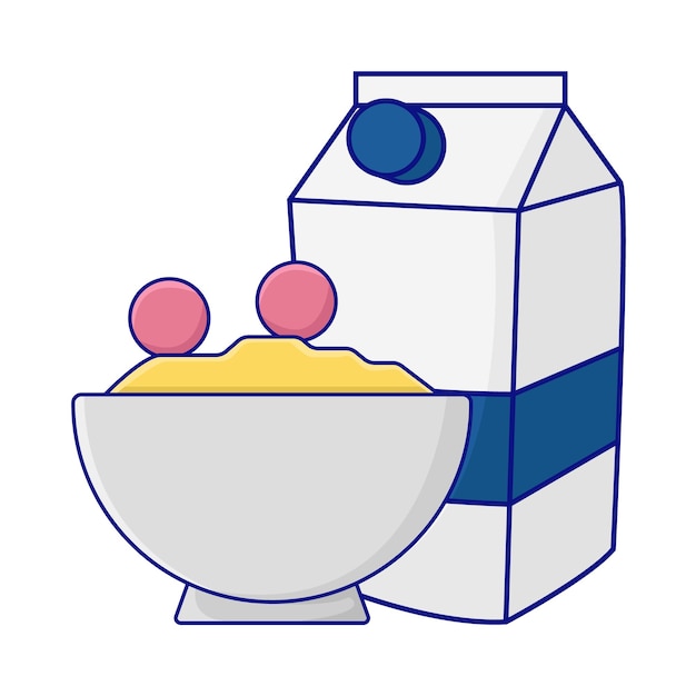 Ilustración de cereal
