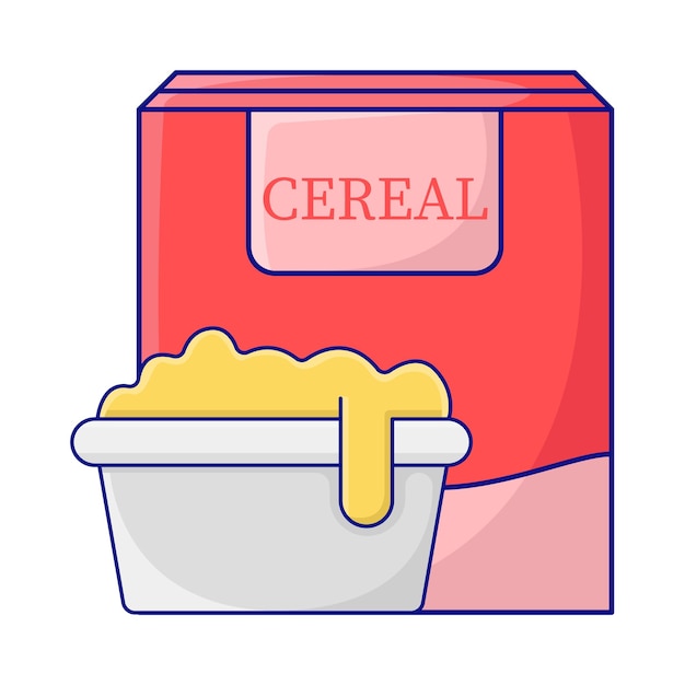 Ilustración de cereal