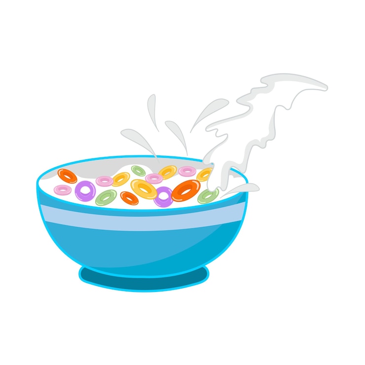 Vector ilustración de los cereales
