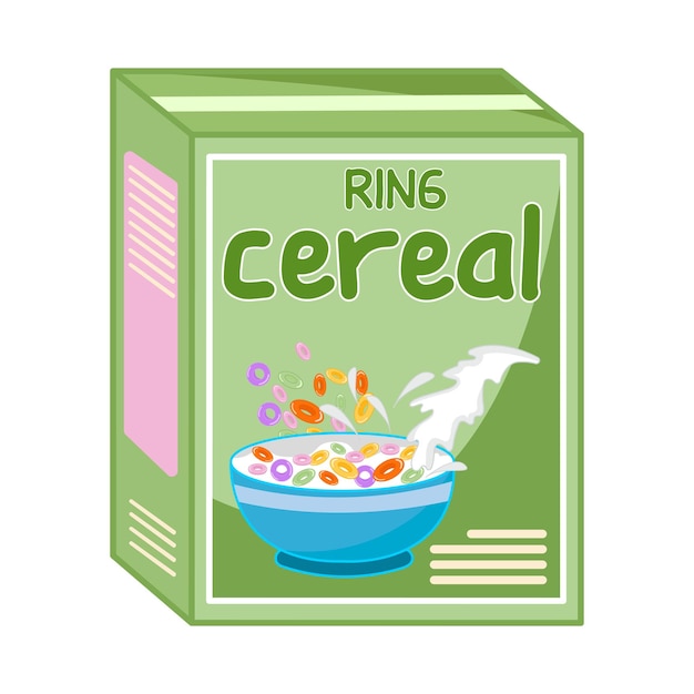 Vector ilustración de los cereales