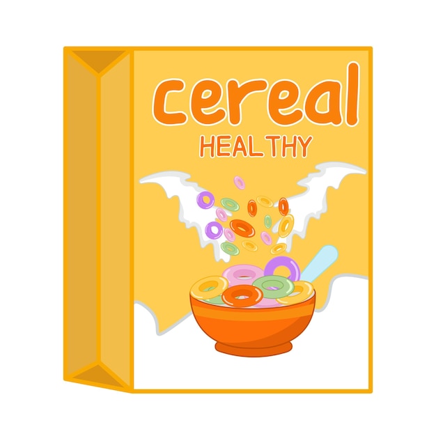 Vector ilustración de los cereales