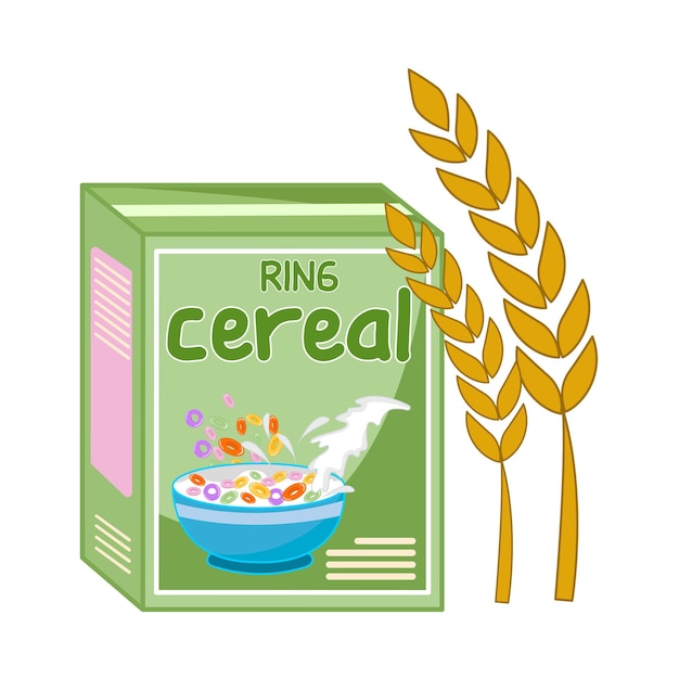 Ilustración de los cereales