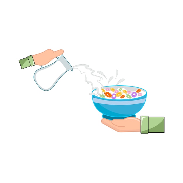 Ilustración de los cereales