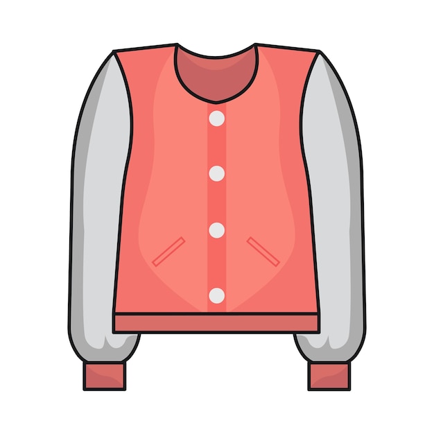 Ilustración de la chaqueta