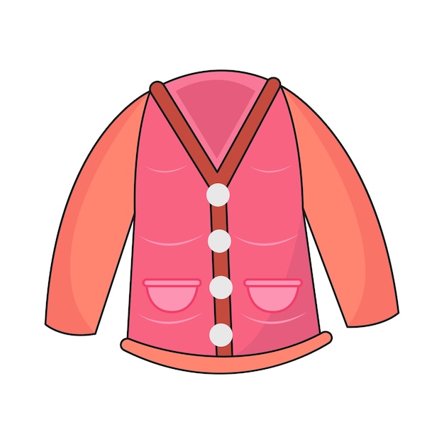 Ilustración de la chaqueta