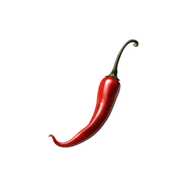 Vector ilustración de chiles rojos mexicanos frescos