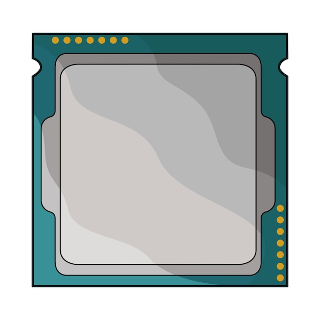 Ilustración del chip
