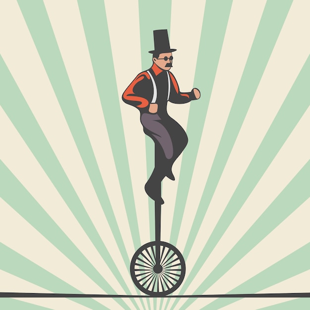 Vector ilustración de circo