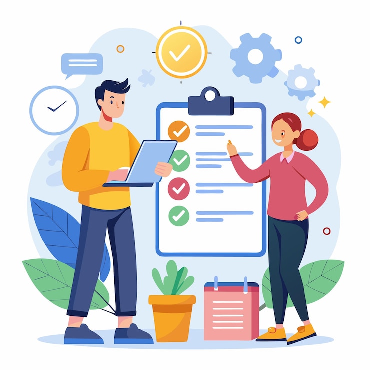 Vector una ilustración de un cliente de control