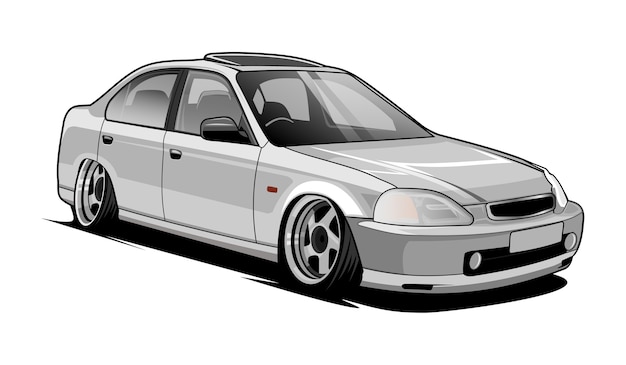 Ilustración del coche