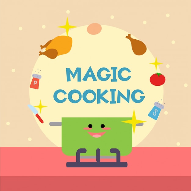 Vector ilustración de cocina