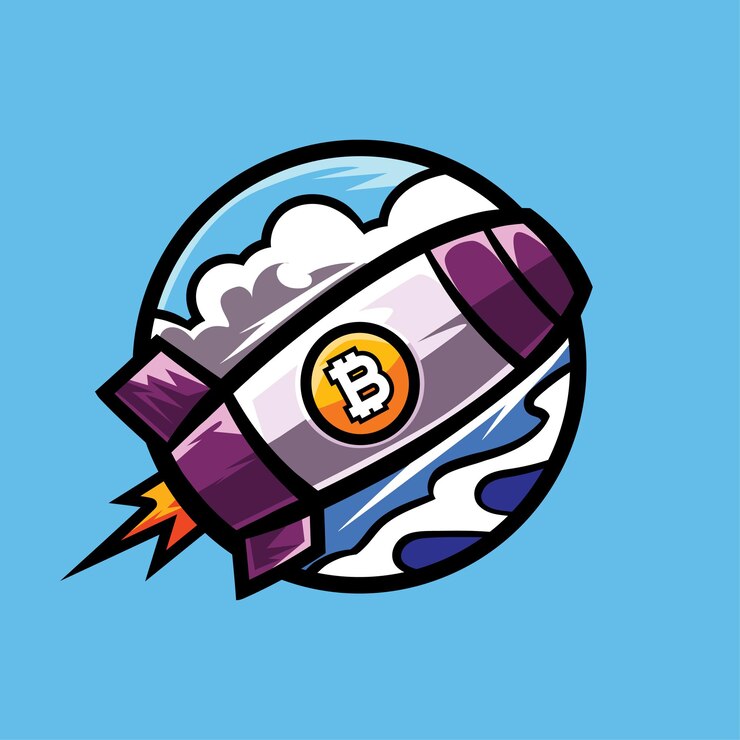 Ilustración del cohete btc