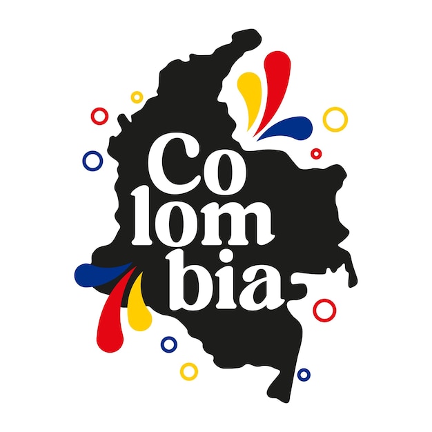 Vector ilustración de colombia