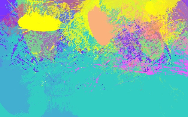 Ilustración de color de arco iris de textura grunge abstracto