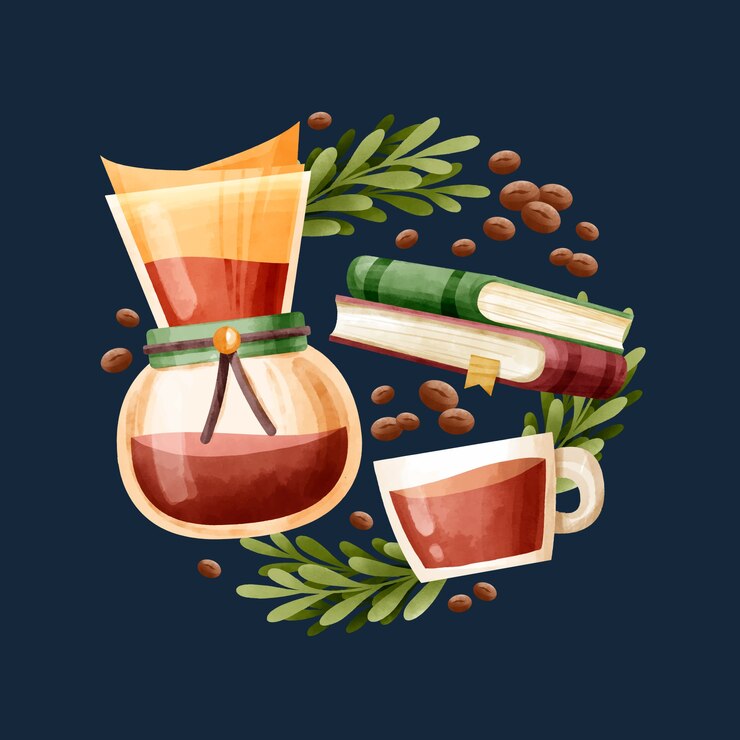 Vector ilustración de colores acuarela a/w
