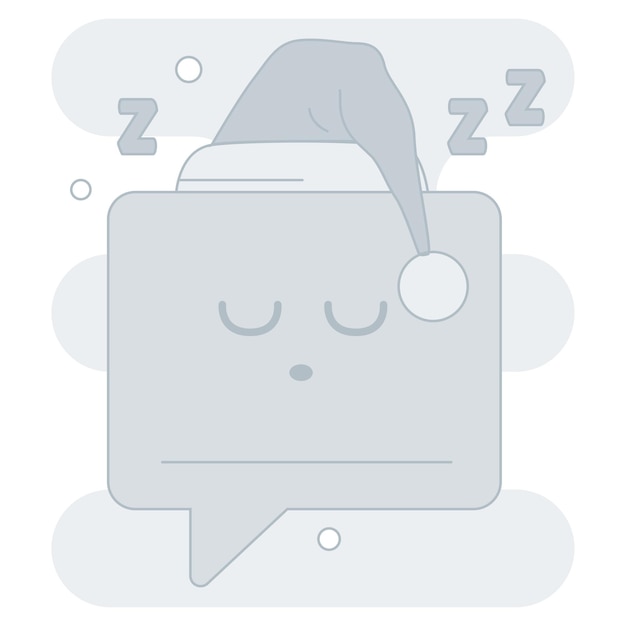 Ilustración de comentarios vacíos perfecta para proyectos de interfaz de usuario uiux