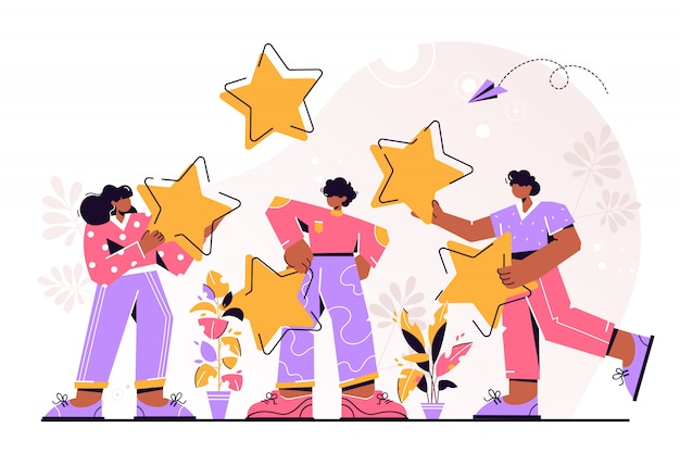 Ilustración de comentarios