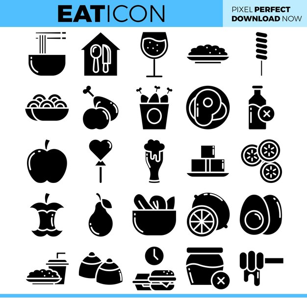 Ilustración de comer