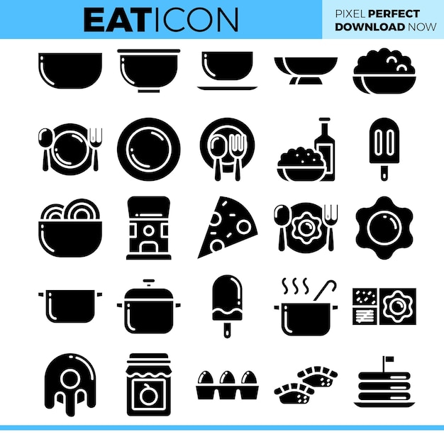 Ilustración de comer