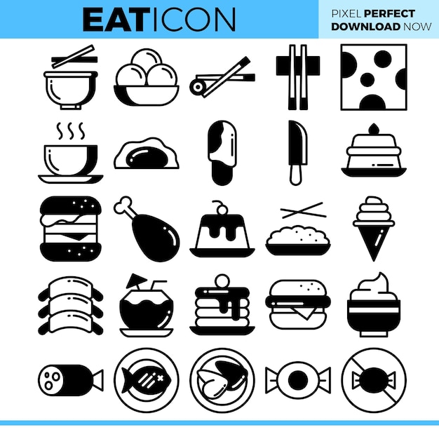 Ilustración de comer