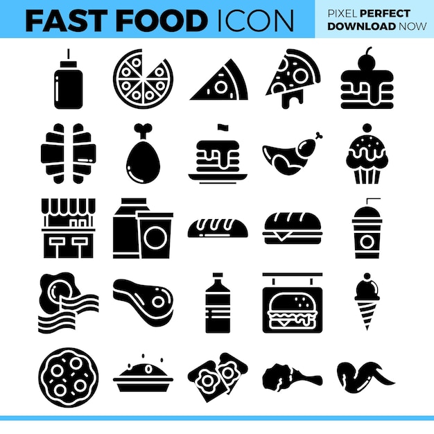 ilustración de comida rápida