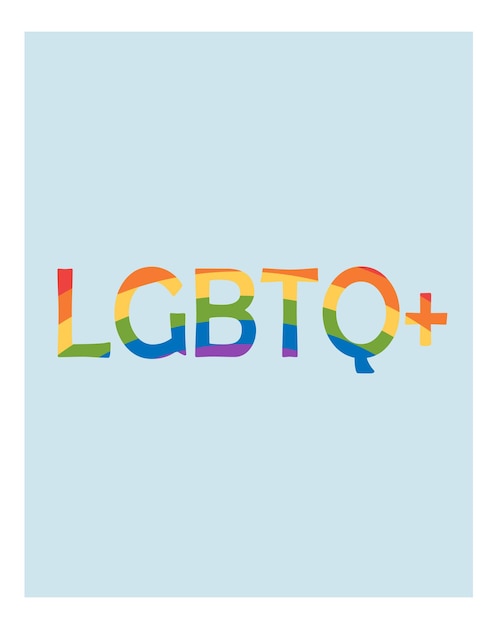 ilustración de una comunidad LGBTQ de fondo, orgullo de tarjeta