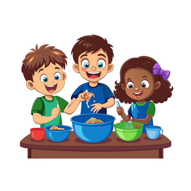 Vector ilustración del concepto de actividad de los niños