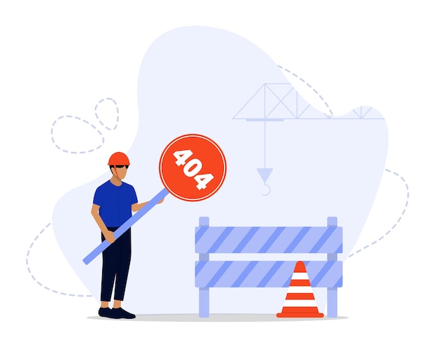 Ilustración del concepto de construcción