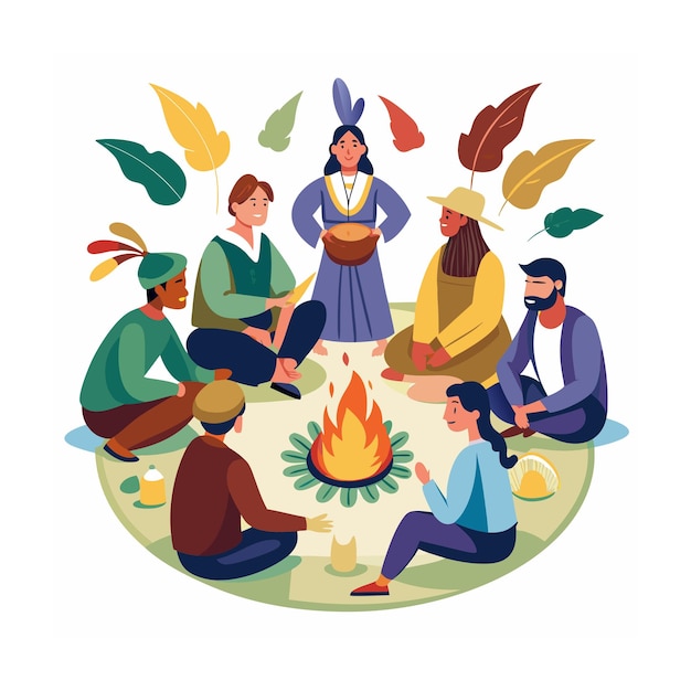 Ilustración del concepto del día de las gracias