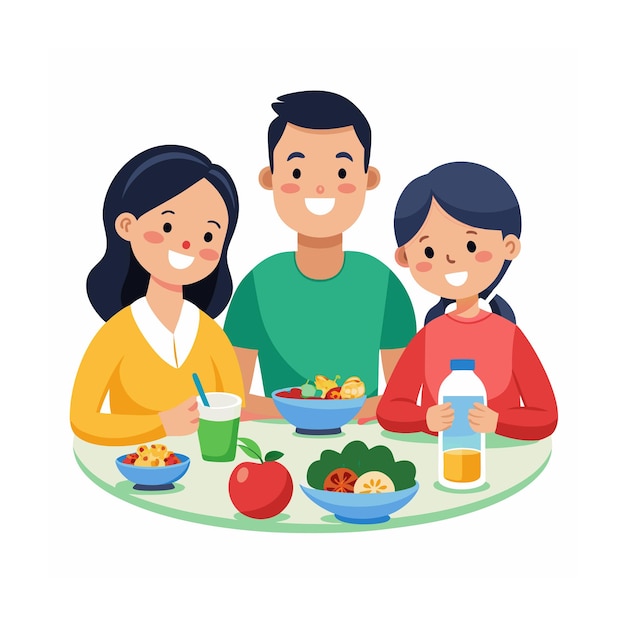 Ilustración del concepto del Día Mundial de la Alimentación