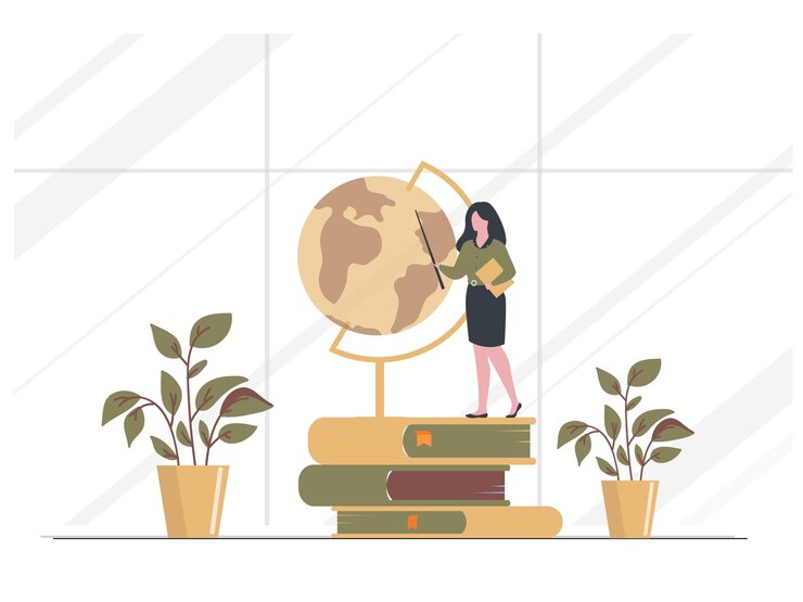 Ilustración del concepto de educación