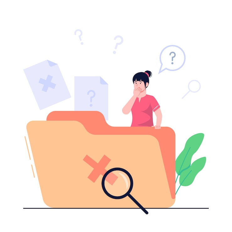 Vector ilustración de concepto de fallo de conexión