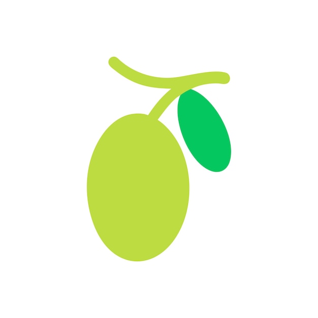 Ilustración del concepto de frutas frescas