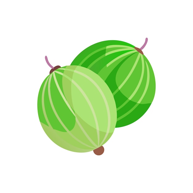Ilustración del concepto de frutas frescas