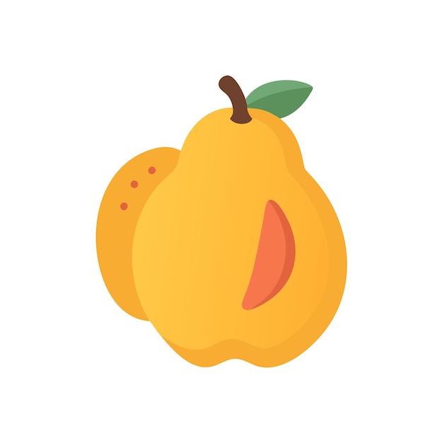 Ilustración del concepto de frutas frescas