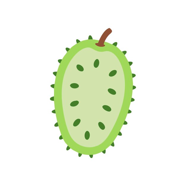 Ilustración del concepto de frutas frescas