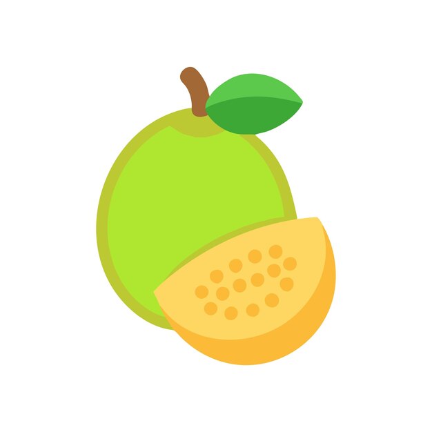 Ilustración del concepto de frutas frescas