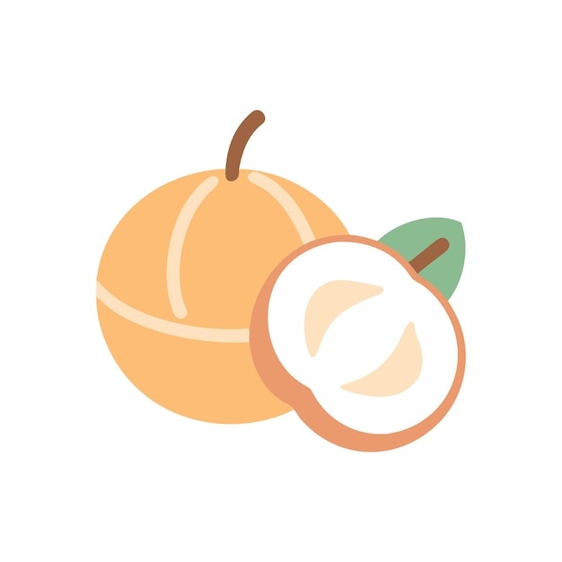 Ilustración del concepto de frutas frescas