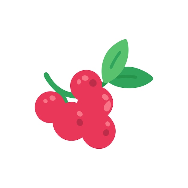 Ilustración del concepto de frutas frescas