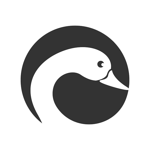 Ilustración del concepto del logotipo de diseño de Ghoose
