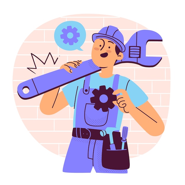 Ilustración del concepto mantenimiento