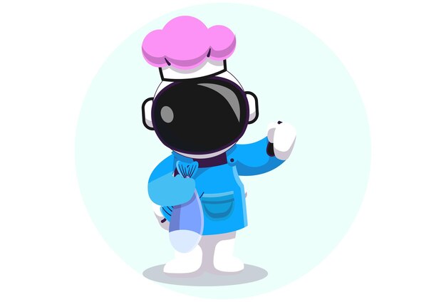 Ilustración del concepto de la mascota elegante y hermosa