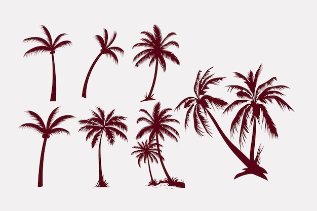 Ilustración del concepto de la palmera Vector libre